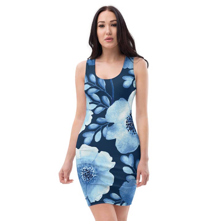 "Kukka" kuvioitu mekko for wholesale by SulleTehty.com | MadeForYou.com