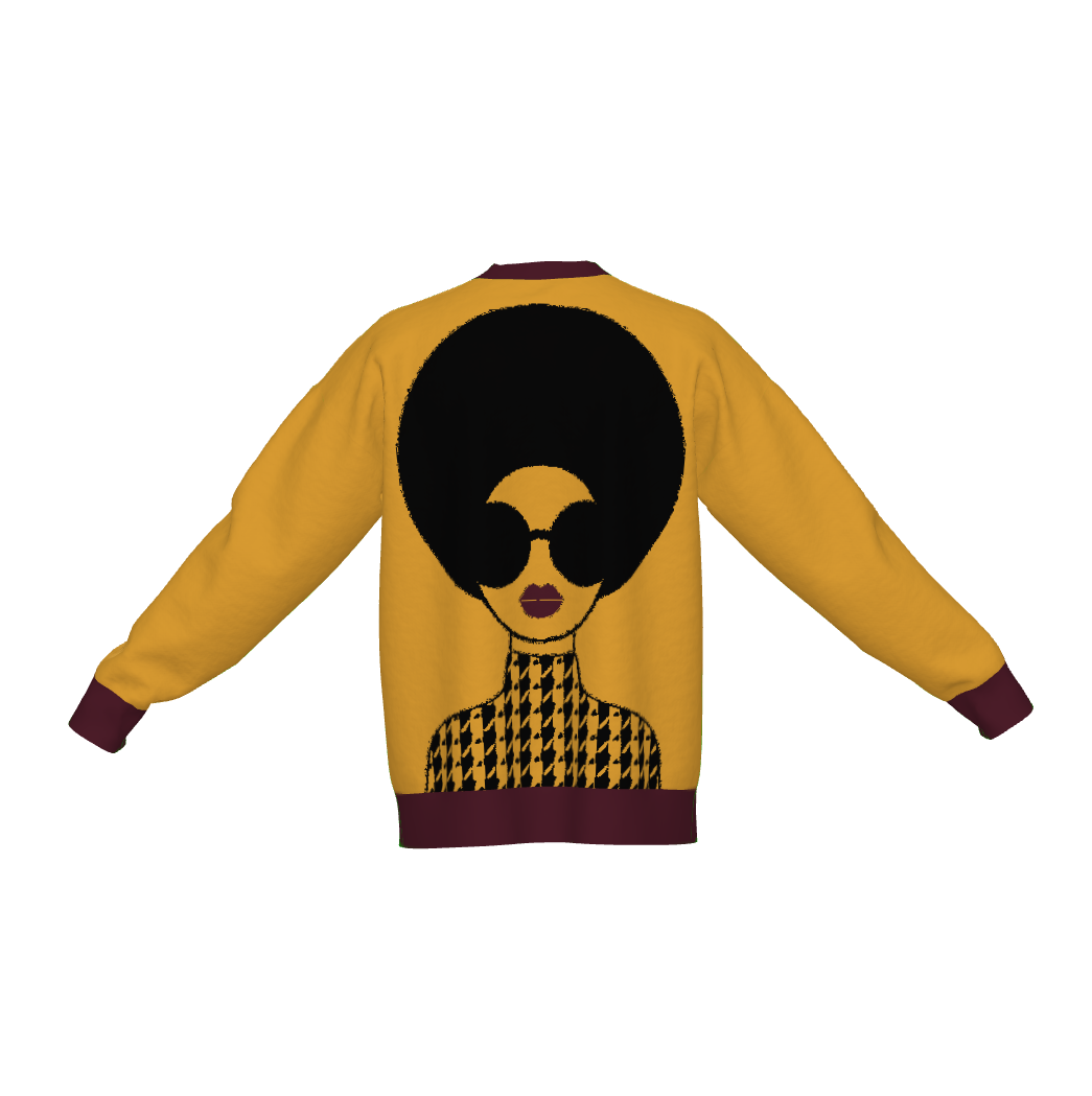 DUA MENKA - Wholesale Knit Sweater - Women's - Angi Diva Knit Sweater - Yellow4