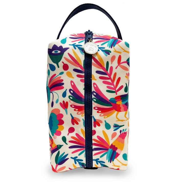 Box Zip Otomi Ivoor voor wholesale door Lady Alamo