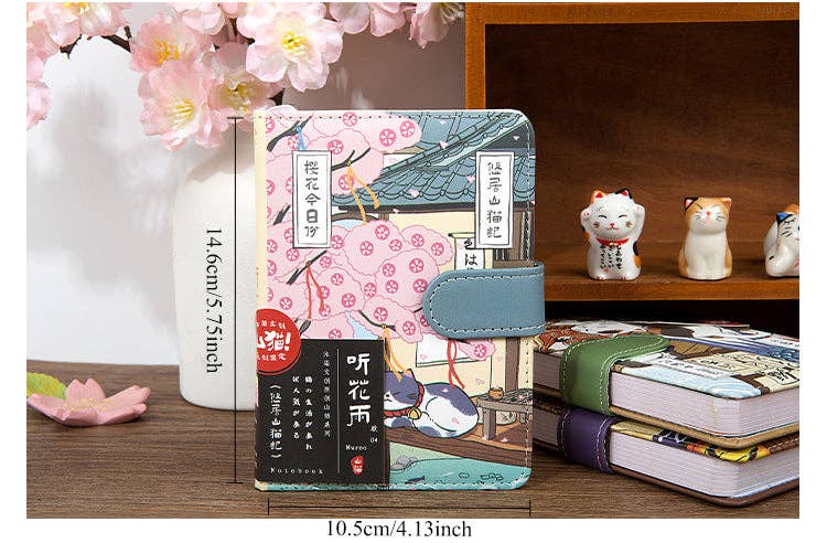 Gohobi （We cover U.S. import duties） - Wholesale Notebook - Gohobi Japanese Cat Magnetic Notebook, Monthly Planner, Study Notebook, Pocket Diary12