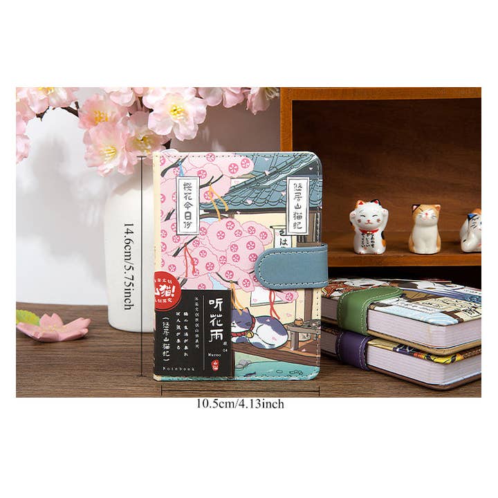 Gohobi (We cover U.S. import duties) - Wholesale Notebook - Gohobi Japanese Cat Magnetic Notebook, Monthly Planner, Study Notebook, Pocket Diary12