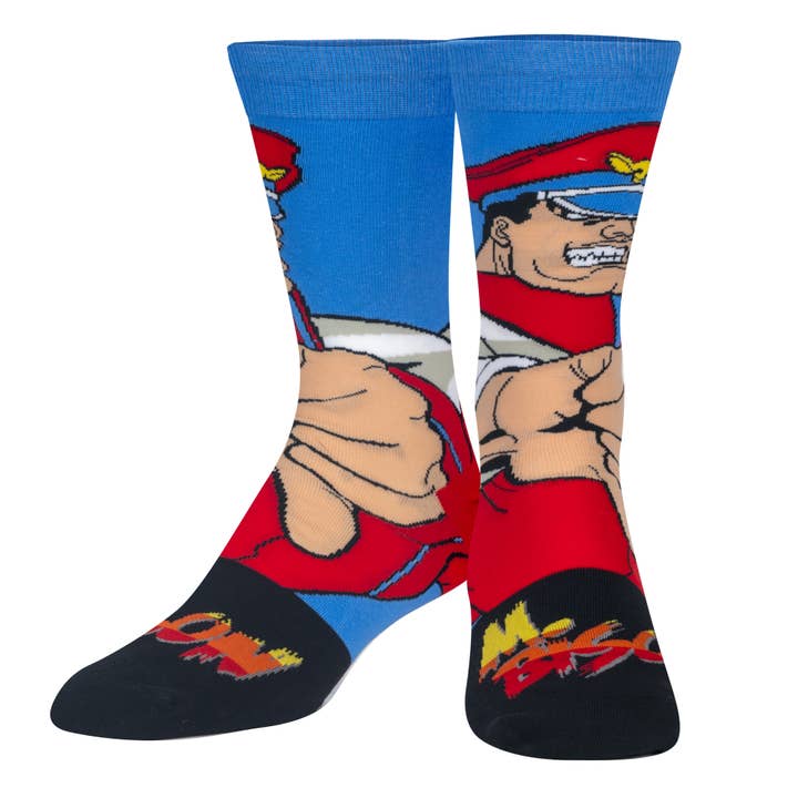 M Bison Socks for wholesale by Odd Sox