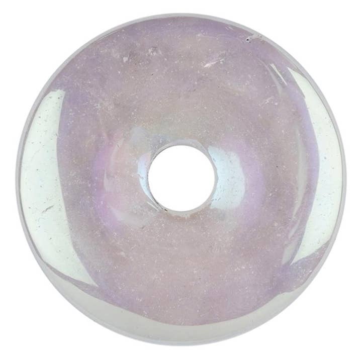 Donut or Chinese PI quartz angel aura Brazil A for wholesale by La Boîte à Cailloux