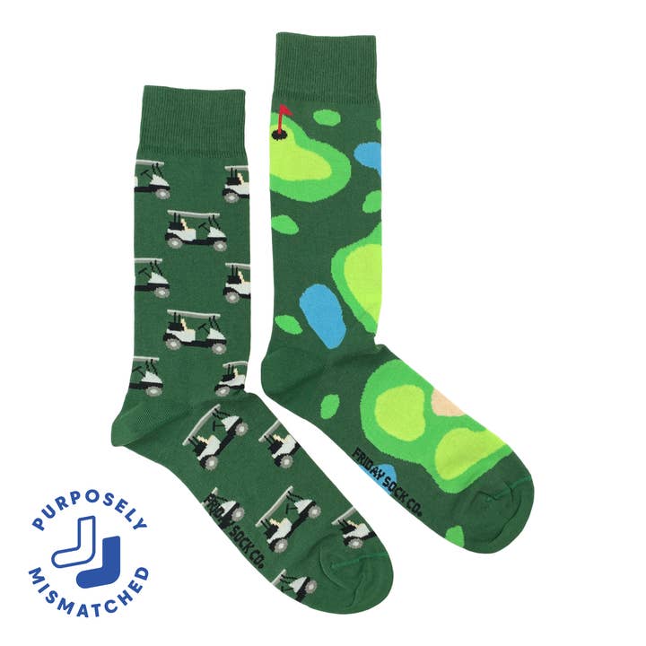 Men's Golf & Golf Cart for wholesale by Friday Sock Co.
