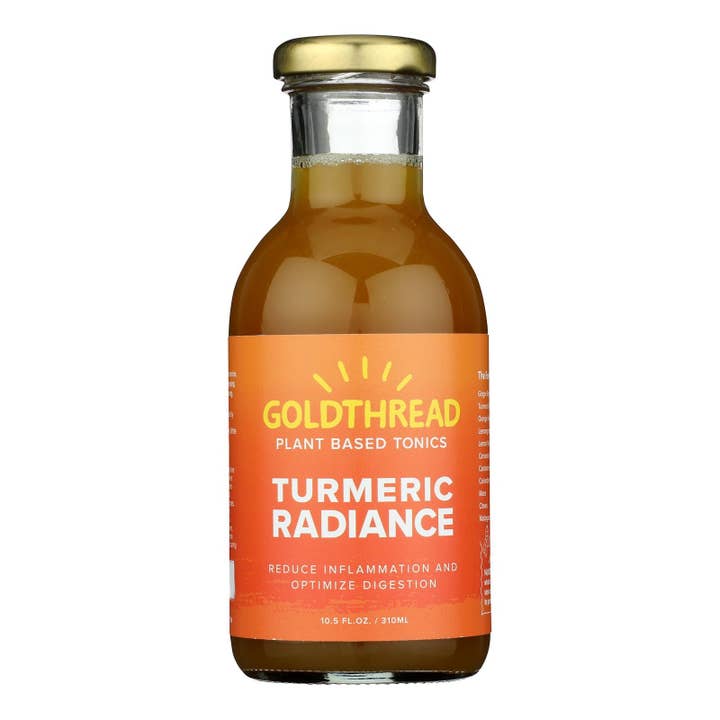 Everyday Supply Co - Wholesale Flavored/Infused Water (Non-Carbonated) - Goldthread - Plnt B/Tnic Turmrc Radnce - Cs Of 12-10.5 Fz