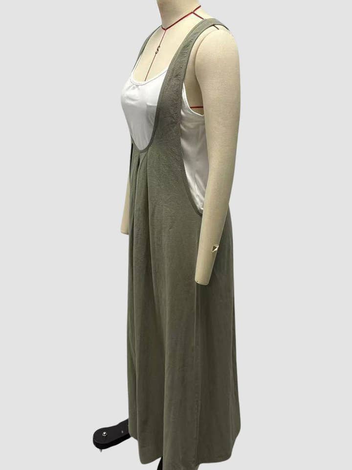 Mccolin - Wholesale Dress - Women's - Wide-Leg Casual Pinafore Dress4