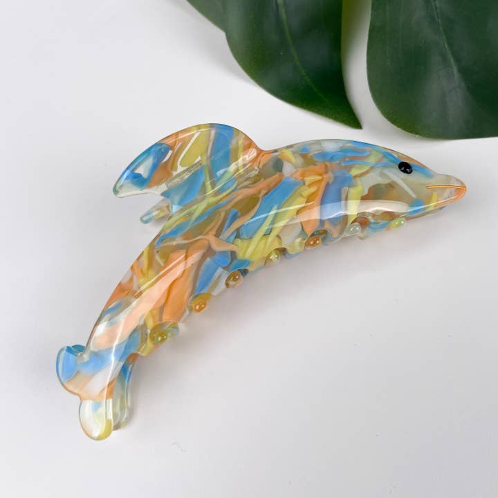 TheDivaSoap - Wholesale Hair Clip - Women's - Personalized Design Ocean Cute Little Dolphin Hair Clip