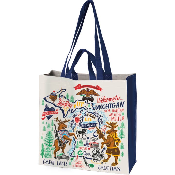 Primitives by Kathy - Wholesale Tote Bag - Unisex - Michigan Market Tote