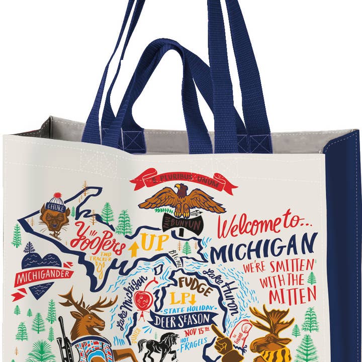 Primitives by Kathy - Wholesale Tote Bag - Unisex - Michigan Market Tote