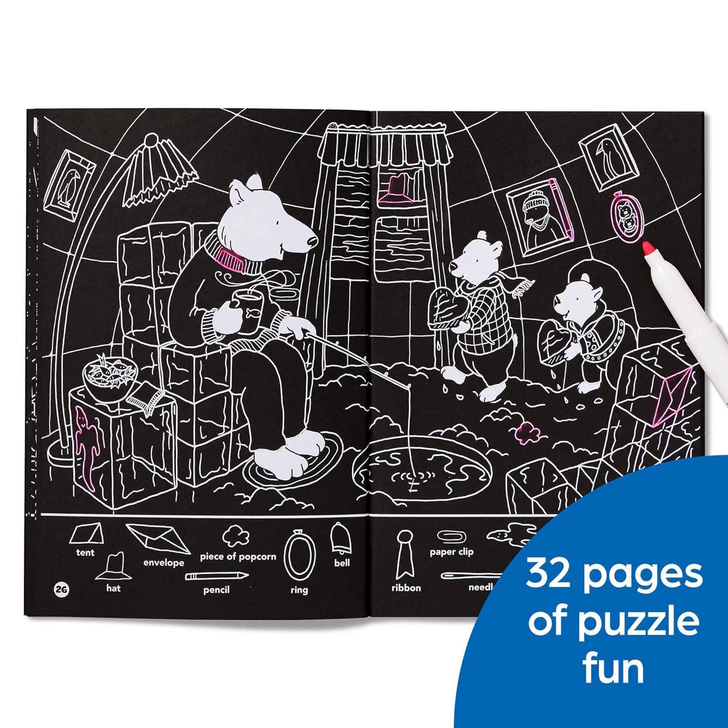 Highlights for Children - Wholesale Preschool Book (3-5) - Valentine's Hidden Pictures Puzzles to Highlight5