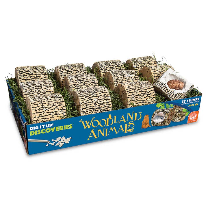MindWare & Peaceable Kingdom - Wholesale Toy Set - Kids - Dig It Up!: Discoveries: Woodland Animals1