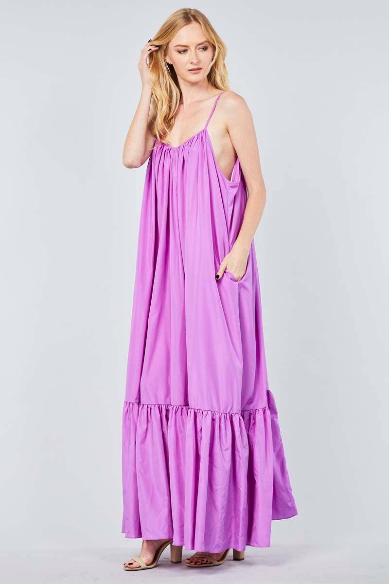 TOV - Vente Robe – femme - [OP4178] Robe à bretelles spaghetti avec dos bas18