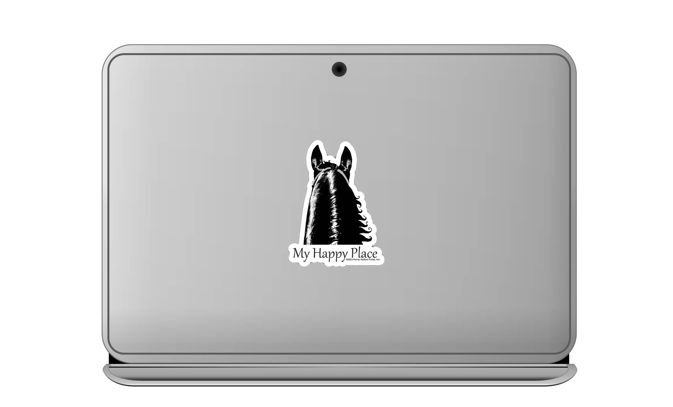 Horse Hollow Press - Wholesale Sticker - 3" Tumbler Horse Sticker / My Happy Place / WATERPROOF13