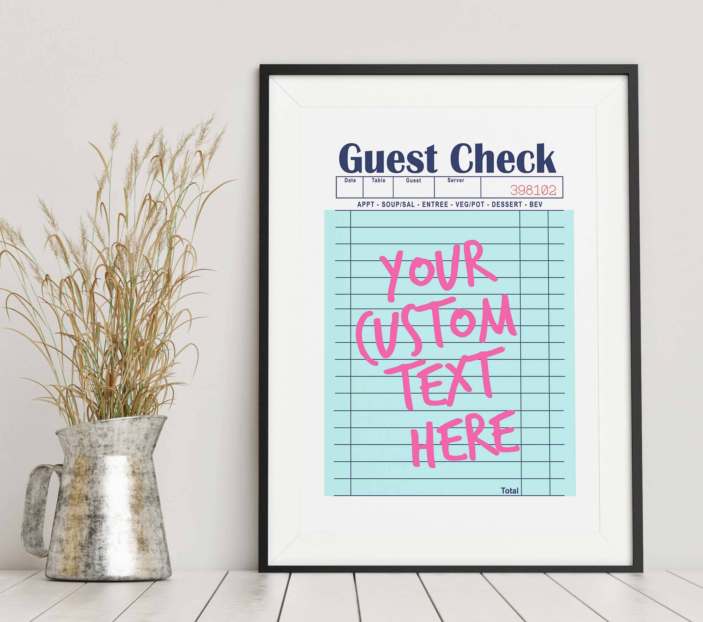 Dormfuly - Wholesale Poster - Custom Guest Check Poster5