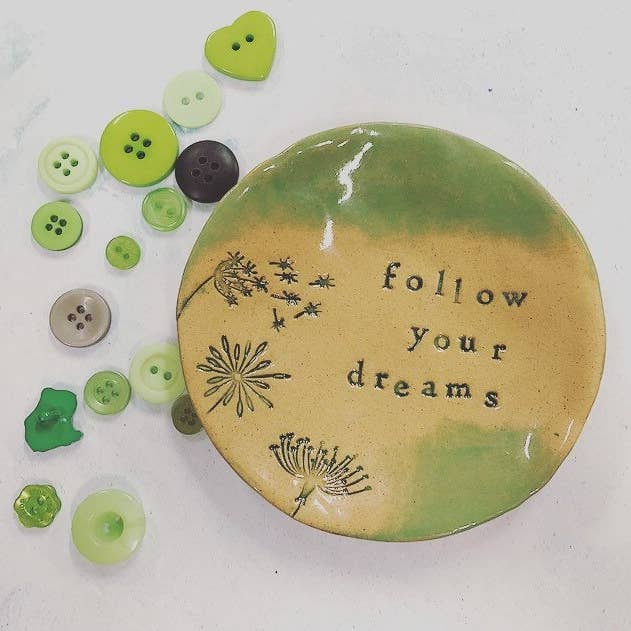 Keramik-Schmuckschale: Verfolge deine Träume für den Großhandel von Love & Lovelier