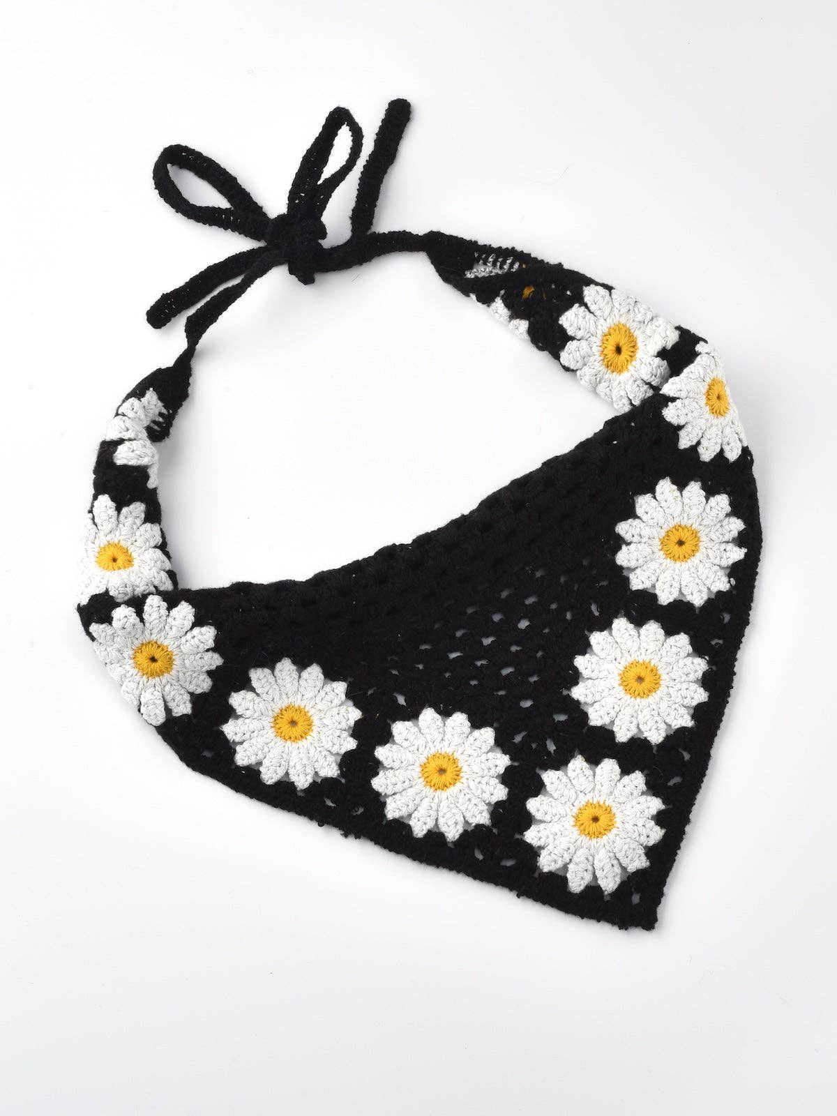 Funkyrel® Atzbranding Limited – wholesale Pannband - Dam – Virkad Hårband Solros Svamp2