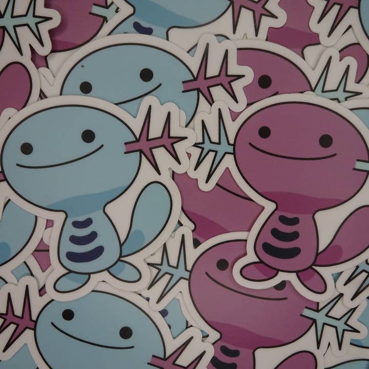 Wooper Sticker for wholesale by LilAmericanPunk