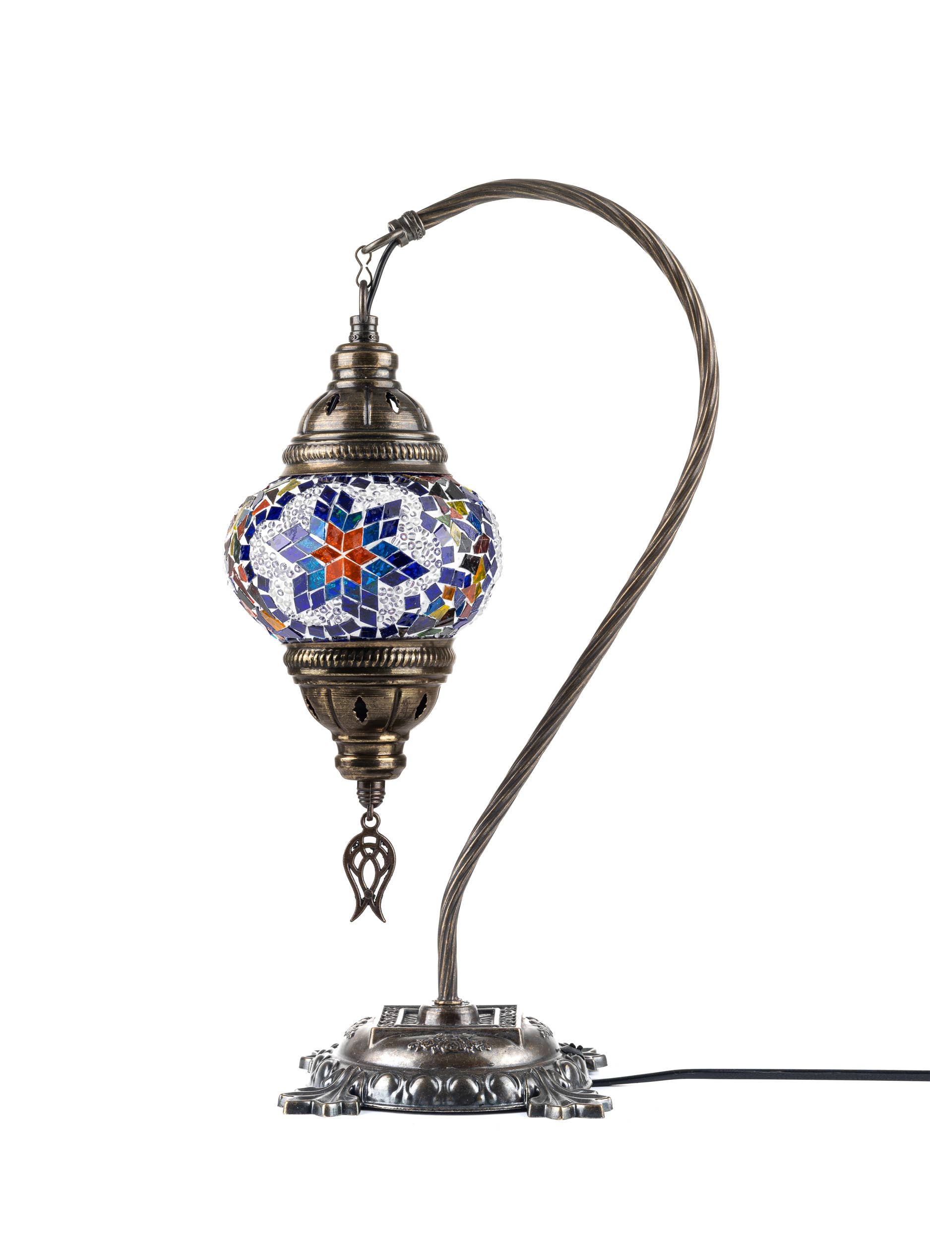 KAFTHAN - Wholesale Accent/Desk Lamp - Swan Neck Mosaic Lamps | Christmas & Holiday Decor Lighting54