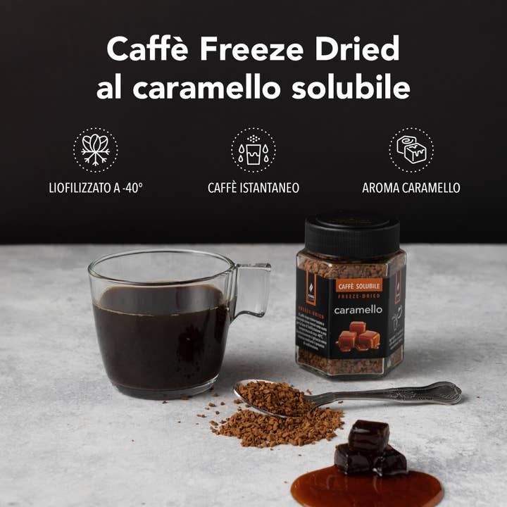 KING CUP – wholesale Snabbkaffe/-espresso – Frystorkat kaffe - karamell