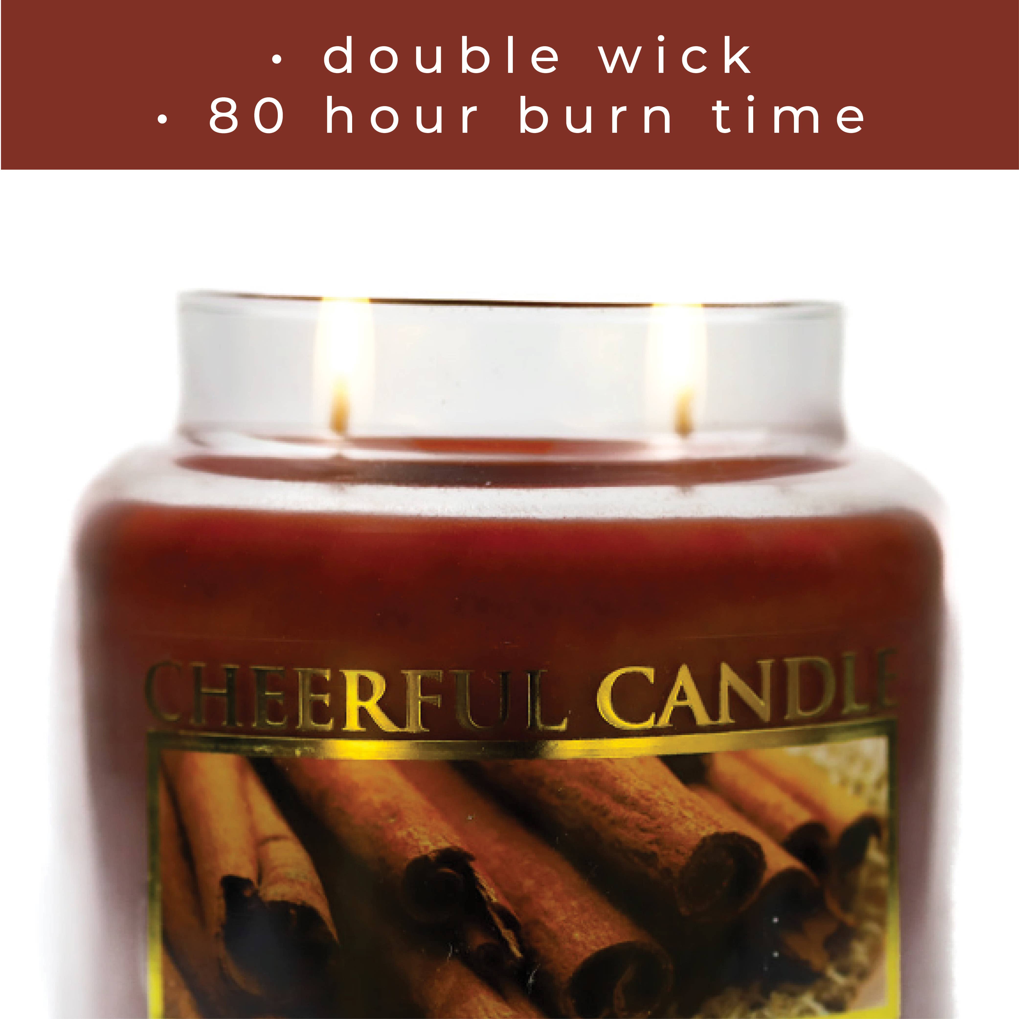A Cheerful Giver - Wholesale Jar/Filled Candle - Cheerful Candle (16oz.) – Cinnamon Twist3