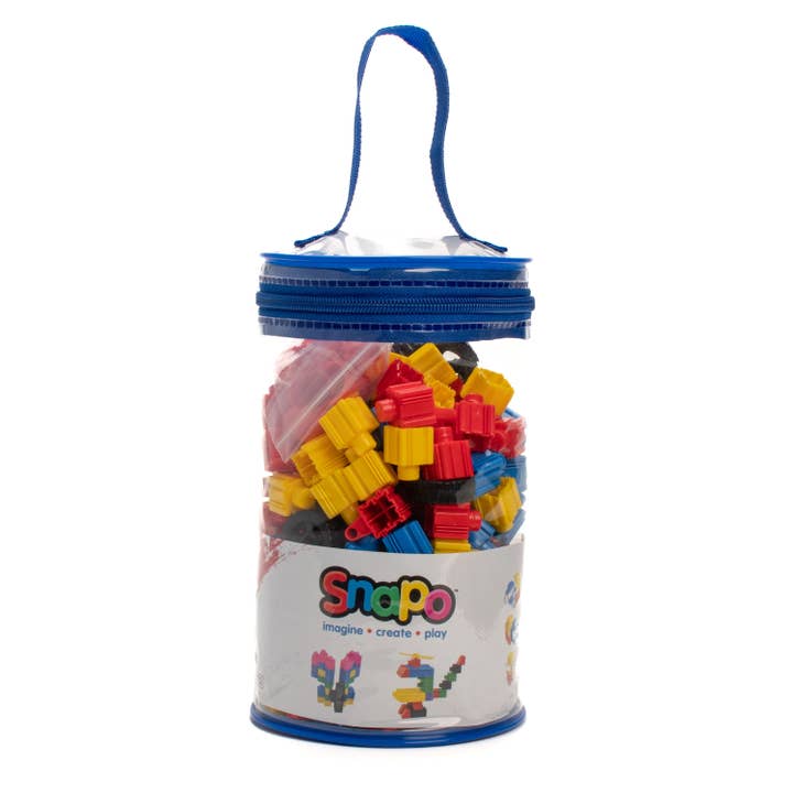 Snapo Advanced Builder's Kit 300 Pieces - Multidirectional Building Blocks STEAM Toy for Kids Ages 3+ for wholesale by Snapo Toys