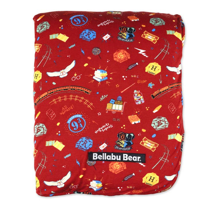 Bellabu Bear - Wholesale Bedding Blanket - Kids & Baby - Harry Potter Hogwarts Express Bamboo Blanket15