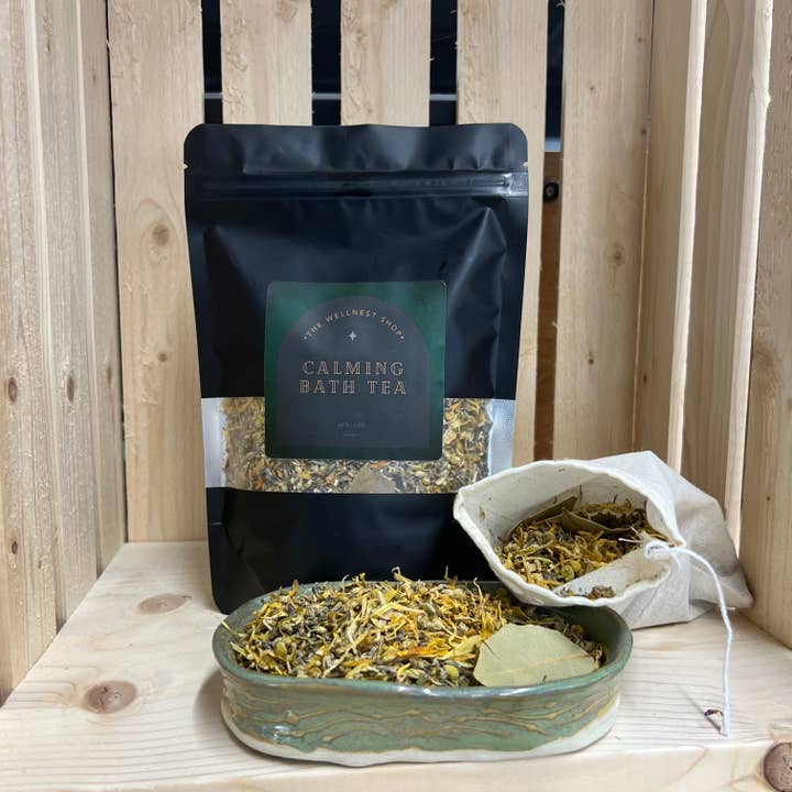 The Wellnest Shop - Wholesale Bath Soak/Milk - Calming Bath Tea3