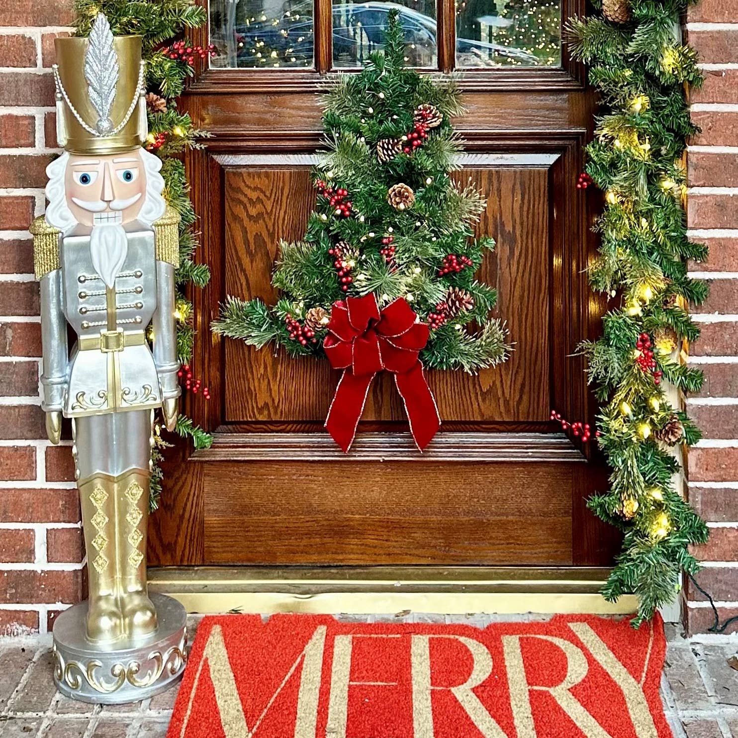 Haute Decor - Wholesale Holiday Nutcracker - 48 Inch Classic Gold/Silver Christmas Nutcracker1