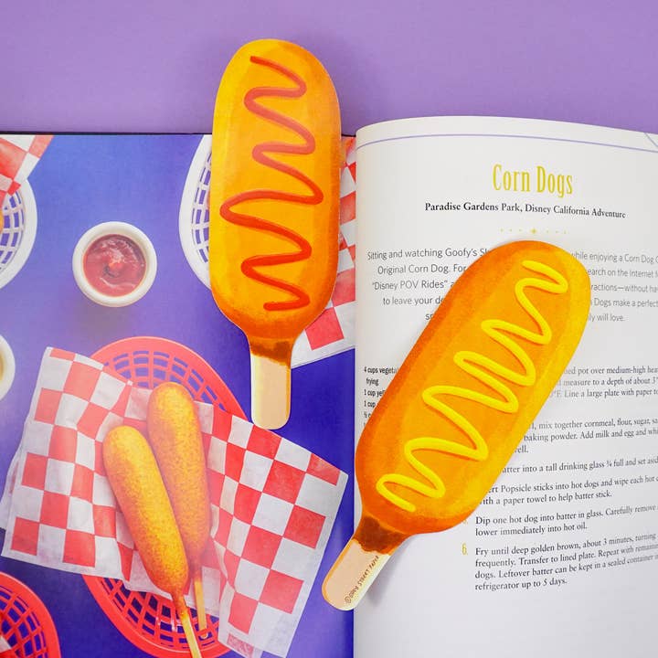 Grey Street Paper - Wholesale Bladwijzer - Corn Dog Die-Cut bladwijzer3