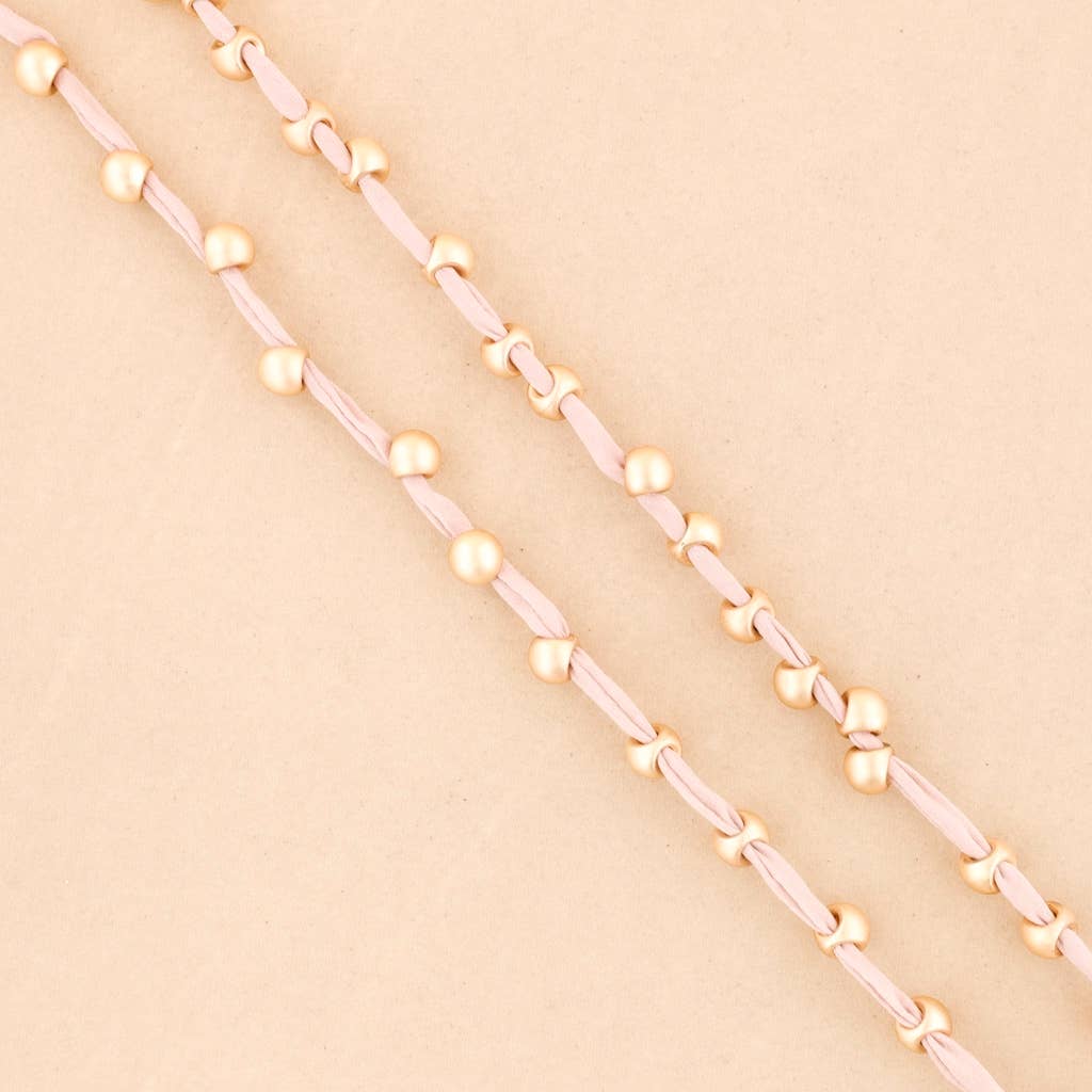 Sonata - Wholesale Snap Jewelry - Imitation Metal Ball Long Necklace5