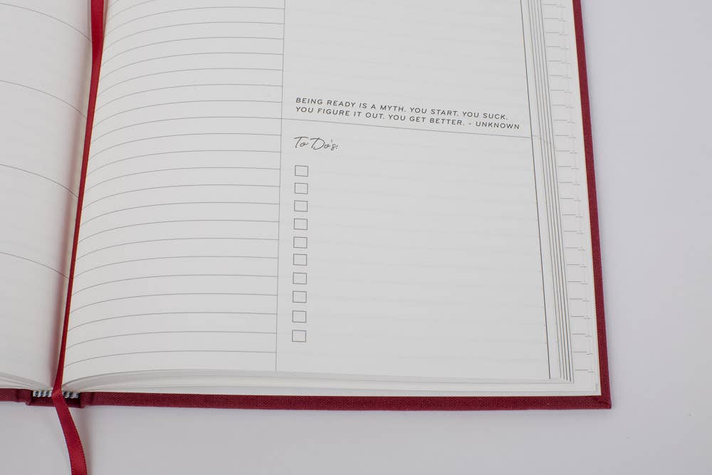 Wrinkle & Crease Paper Products - Wholesale Planner - 2026 Planner (Oatmeal Linen)11