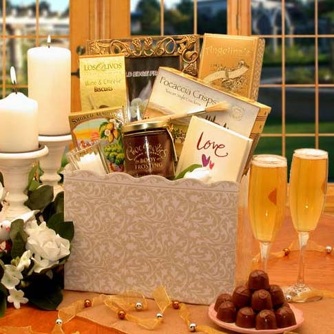 Happily Ever After Wedding Gift Box for wholesale by Gift Basket Drop Shipping
