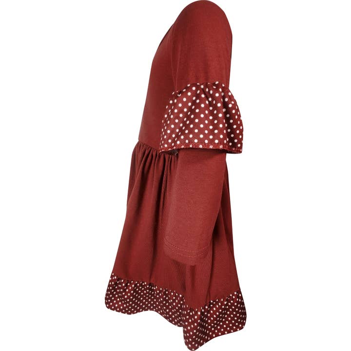 Amor Babee - Wholesale Dress Set - Baby - Baby Toddler Little Girls Thanksgiving Indian Turkey Necklace Bow Set2