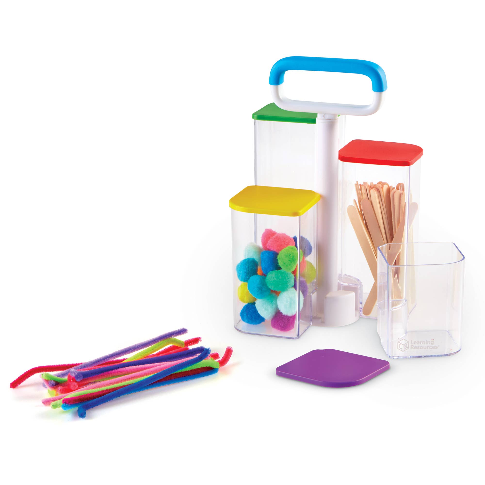 Learning Resources - Vente Lot de jouets – enfant - Poubelles de rangement et de rangement Create-a-Space™1