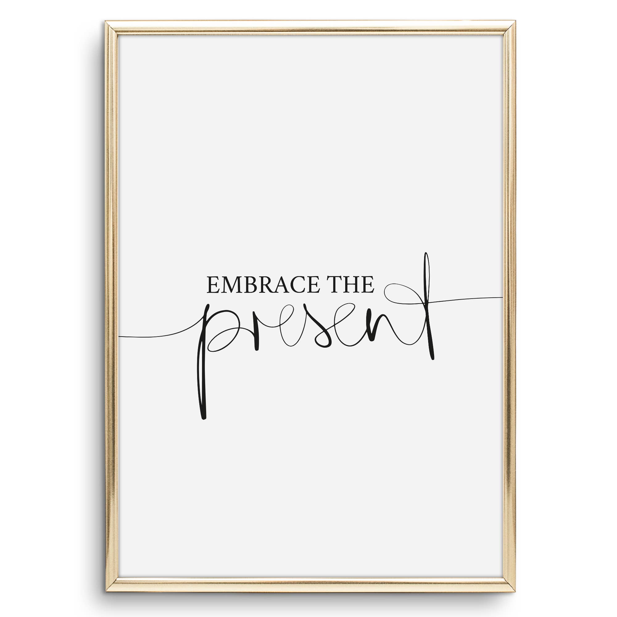 Tales by Jen - Wholesale Poster - Poster 'Embrace the present'0