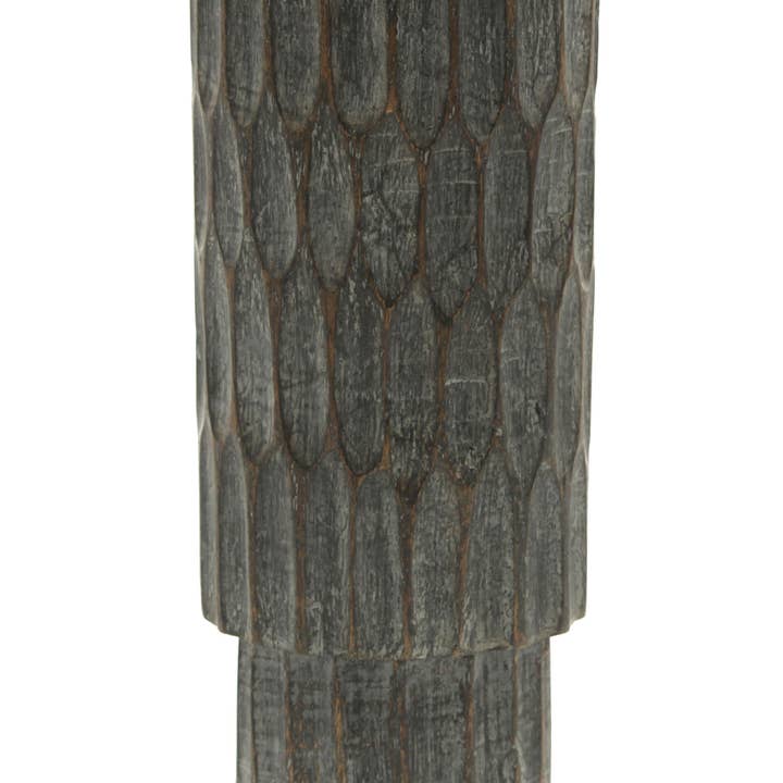 ExpoBazaar – Suporte de vela por atacado – Suporte para Velas | Elegante Castiçal de Madeira | 4x12"4