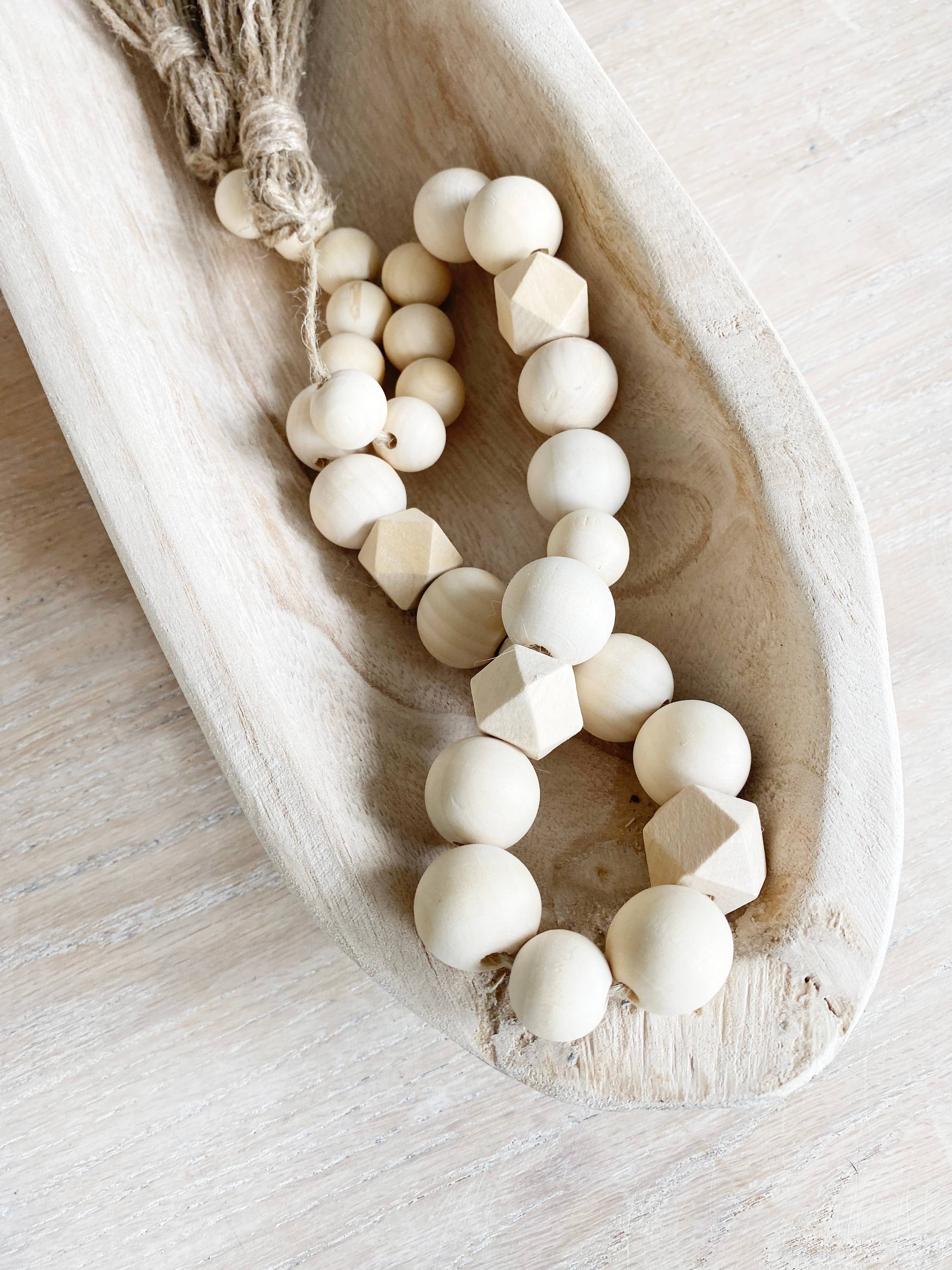 Simply Styled Art - Wholesale Bunting/Garland - Geometric Wood Bead Garland9