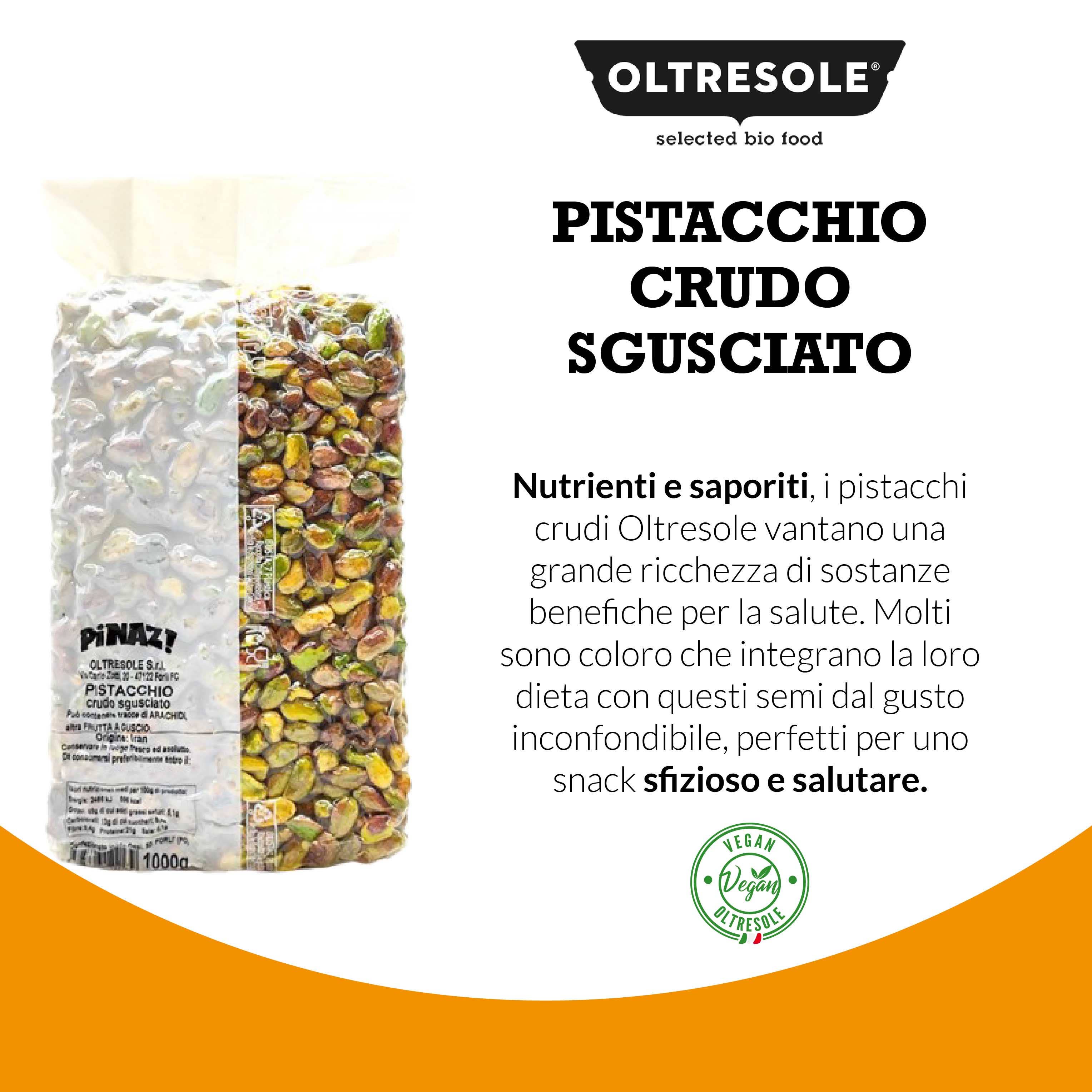 Oltresole – Großhandel Nüsse – ROHER GESCHÄLTER PISTAZIE 1 kg5