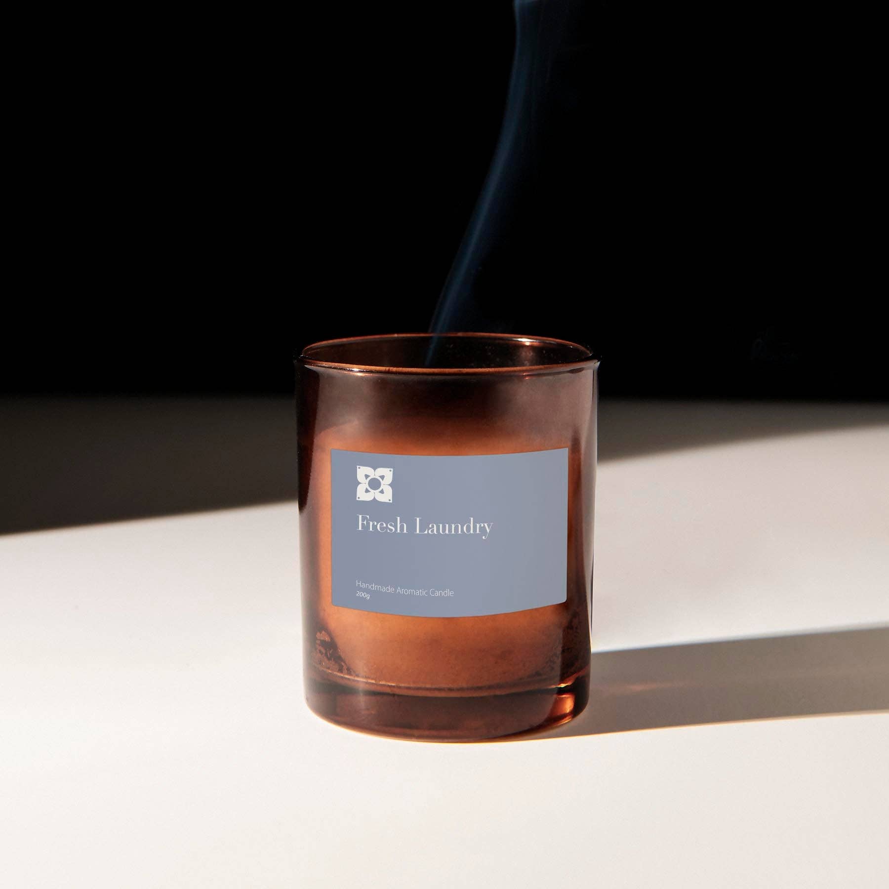 Amber&Horn – wholesale Burkljus – Färsk tvätt doftljus1