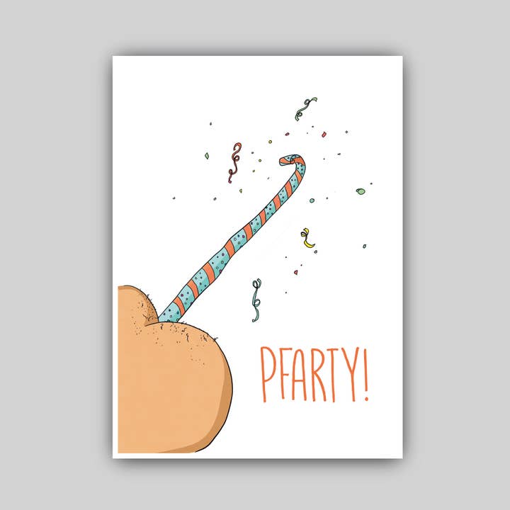 Studio Raquelle - Wholesale Christmas Card - Pfarty!1