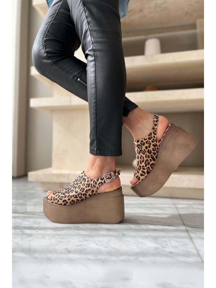 PMK SHOES - Wholesale Sandals – Women's - Akame - Print - Handmade Cow Leather Sandals3