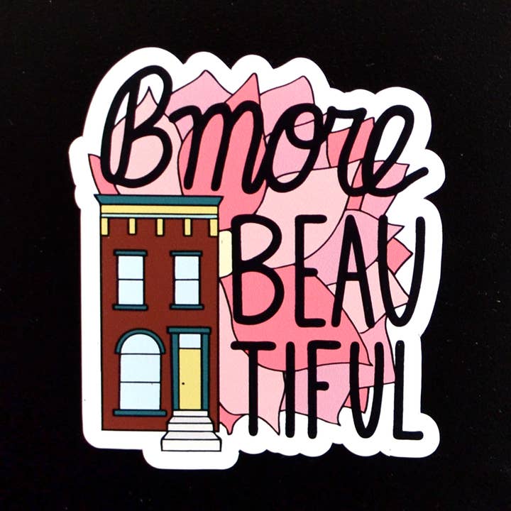 Bmore Beautiful Fridge Magnet for wholesale by Row House 14