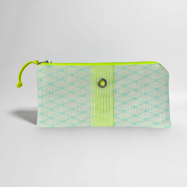 Bleached Aqua Mini Clutch for wholesale by Alaina Marie