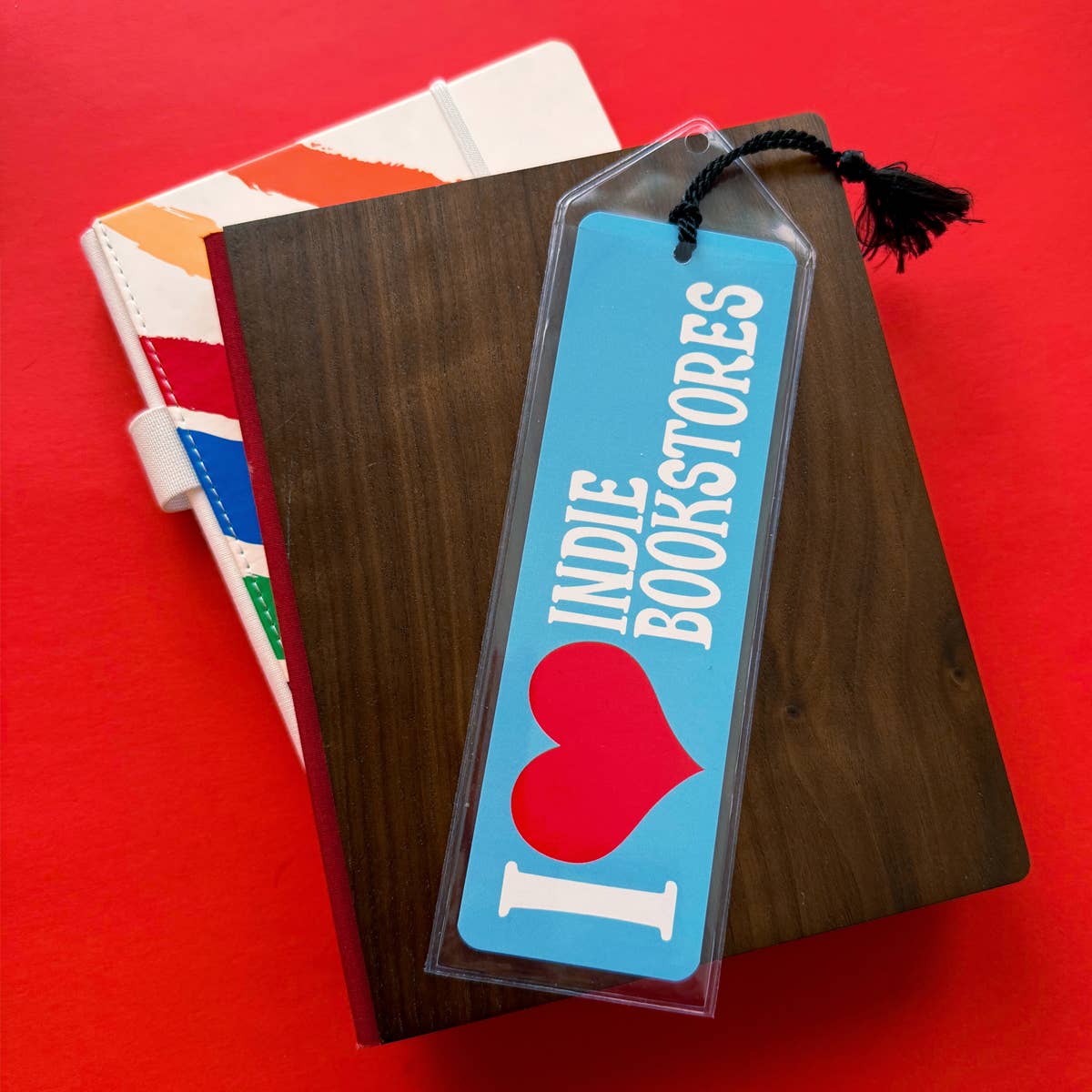 Rock Scissor Paper - Vente Marque-page - Marque-page Amour de Librairie Indépendante avec pompon0