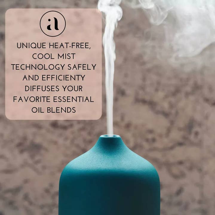 Innovarix - Wholesale Electronic Diffuser - Aroma Diffuser for Essential Oil and Aromatherapy, Blue Teal