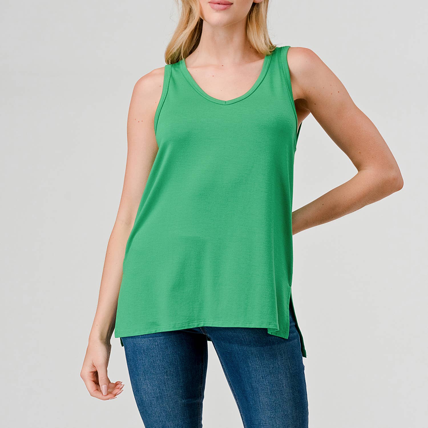 Heimious - Vente Débardeur – femme - Débardeur en jersey modal avec fentes latérales, T4689