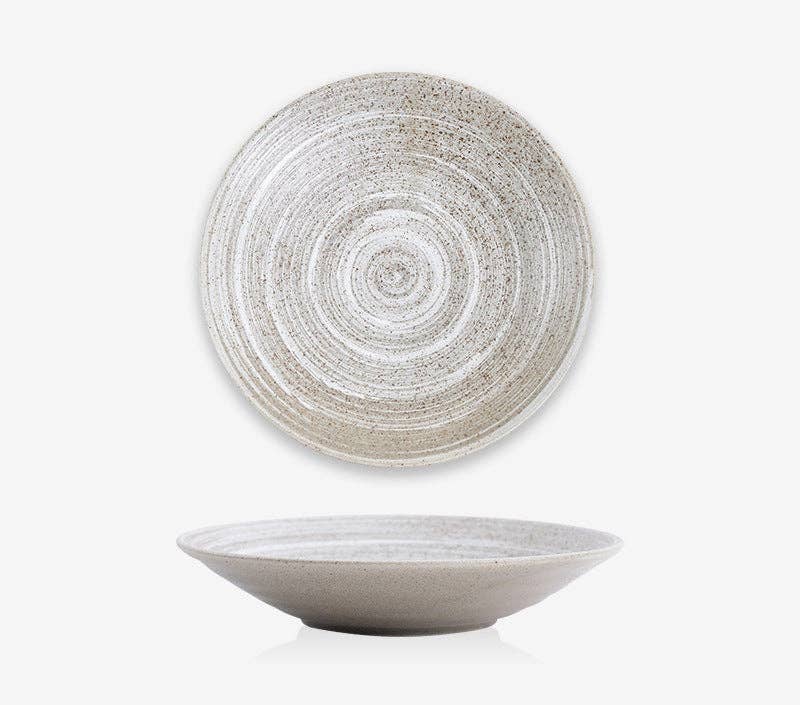 Gohobi （We cover U.S. import duties） - Wholesale Dinner plate - [Made in Japan] Gohobi Minoyaki Ceramic Deep Plate10