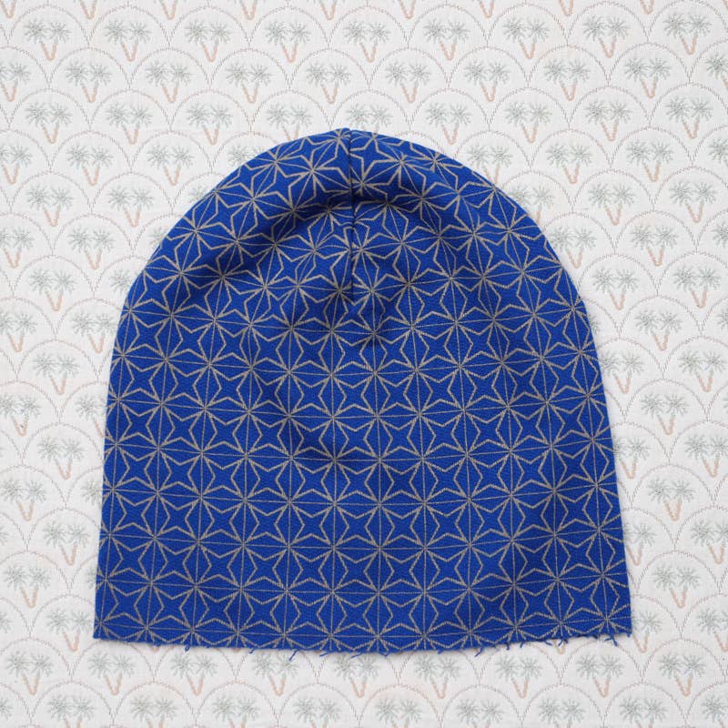 Purple Sardine - Vendita all'ingrosso Berretto - Donna - Berretto in tessuto felpa blu - 425 Berretti Mud Stars1