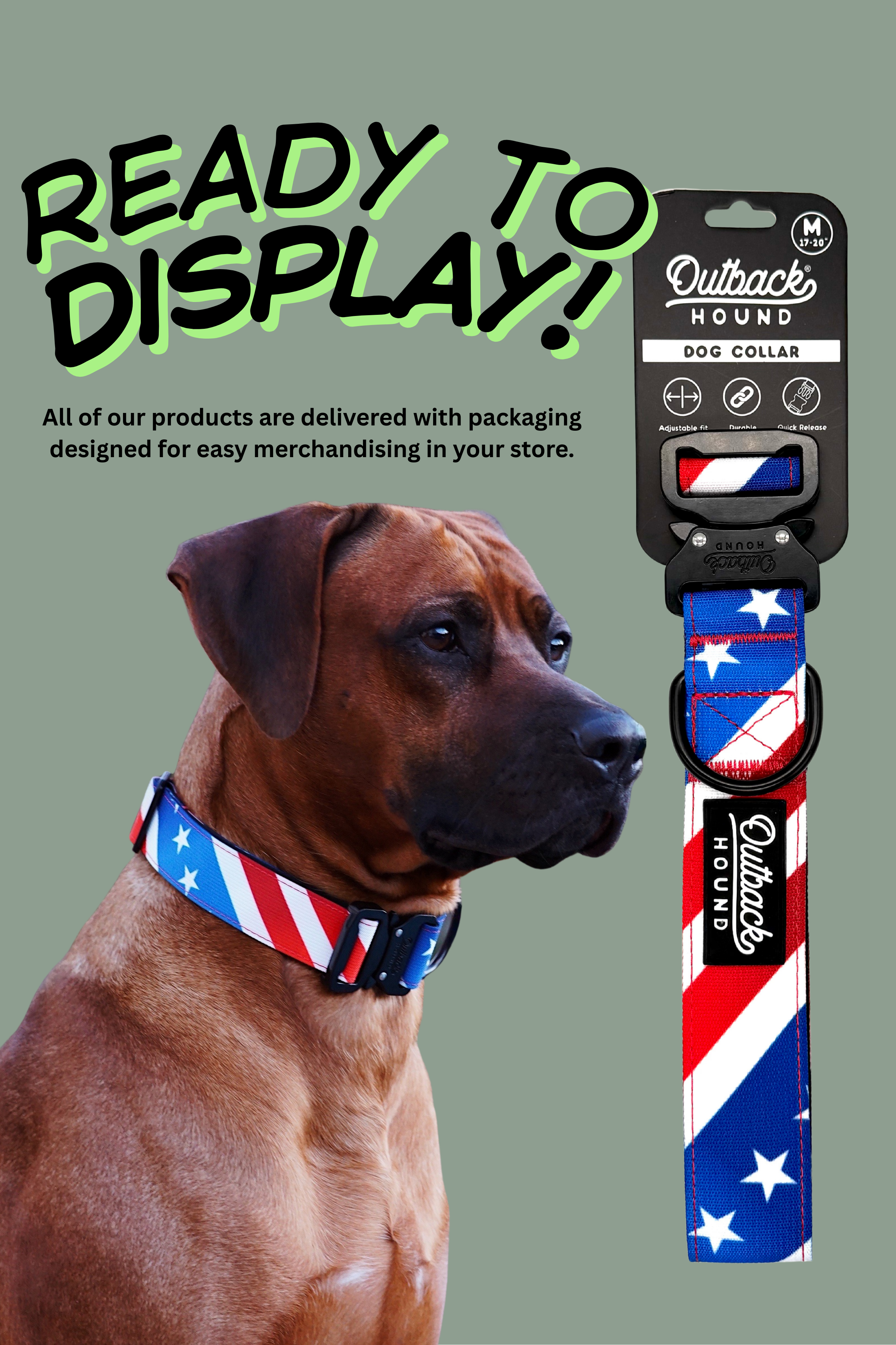 Outback Hound - Wholesale Pet Collar - Dog - Camo Dog Collar5