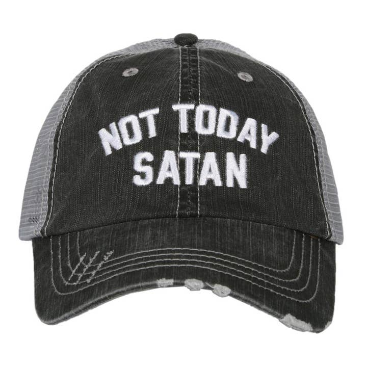 Katydid - Wholesale Trucker Hat - Women's - Not Today Satan Wholesale Trucker Hats